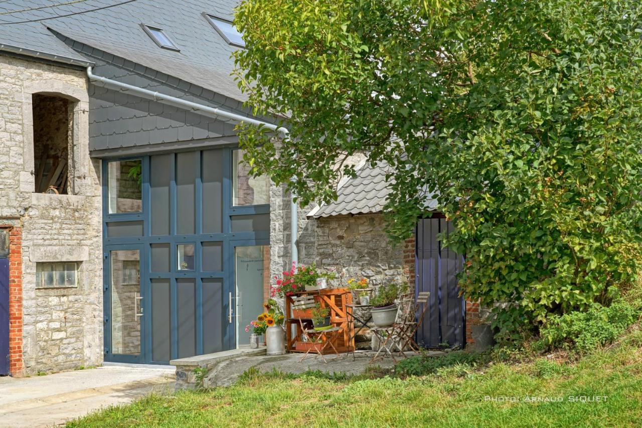 Gite Familial Ferme Des Aujes Falaen Onhaye Exteriör bild